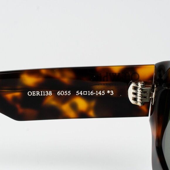 Off-White CHARLOTTE Women Sunglasses Havana Green Rectangle OERI138 CHARLOTTE main image 4